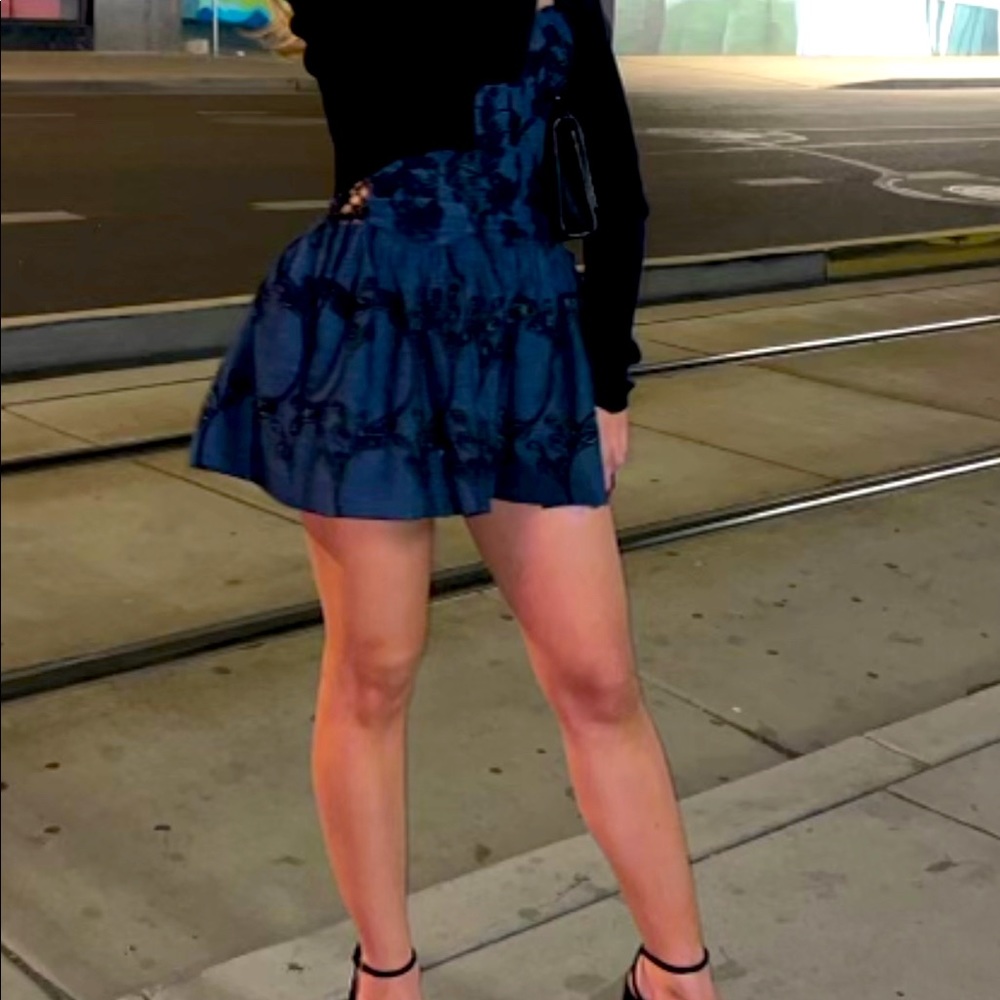 Anna Sui Eyelet Embroidery Dress - image 2